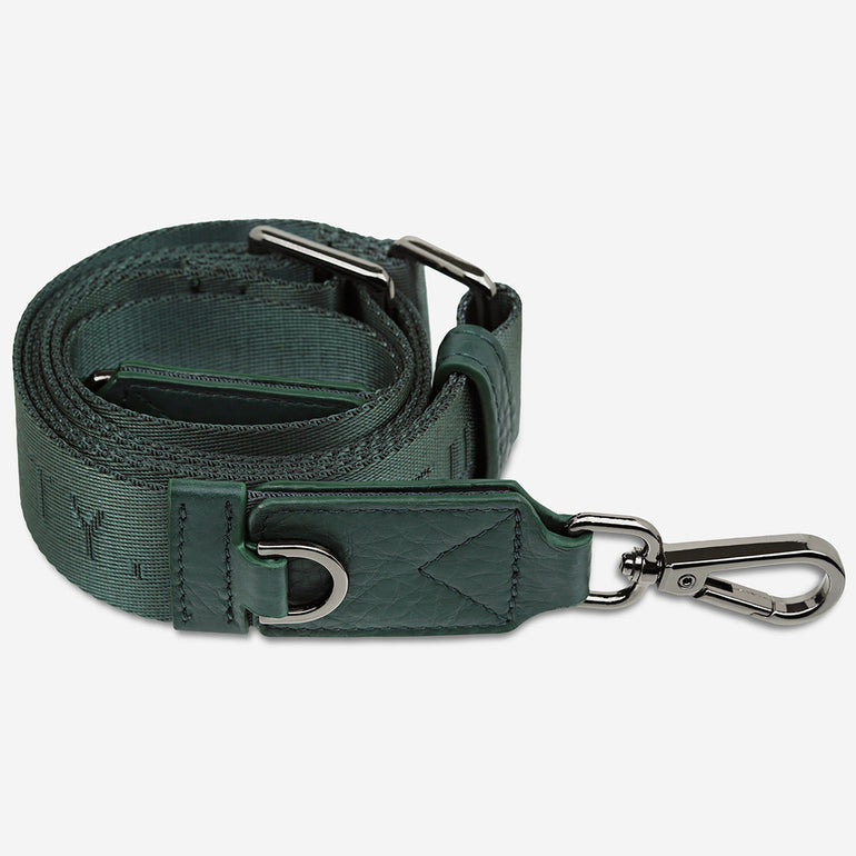 Status Anxiety Lucky Escape Webbed Strap Green