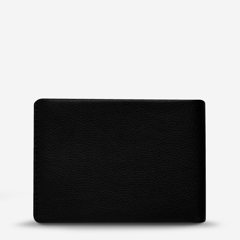 Status Anxiety Jonah Men's Leather Wallet Black