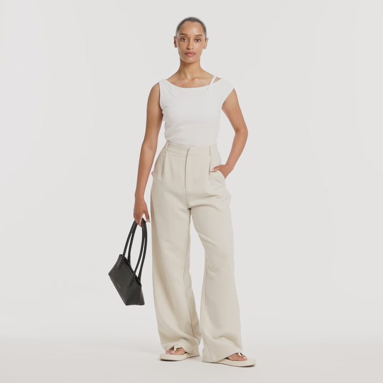 Status Anxiety The Lost Leather Bag Black