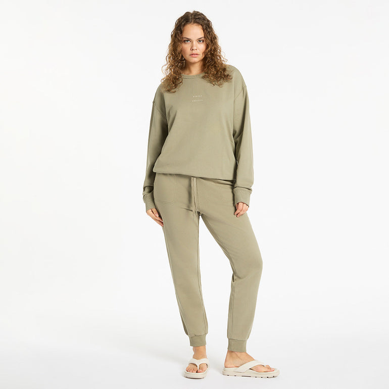 Status Anxiety Could be Nice Women's Jumper Washed Sage