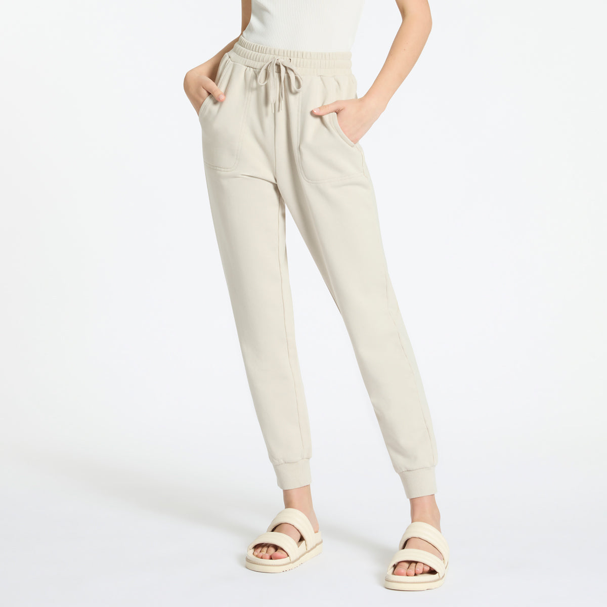 As You Wake - Women's Track Pant / Dove Grey