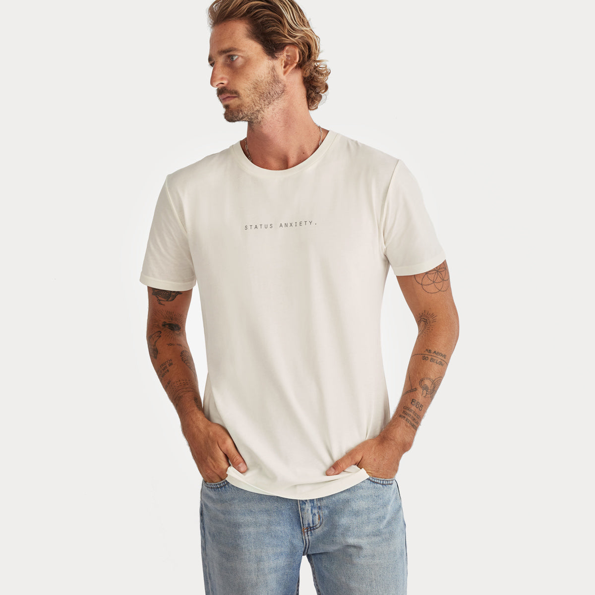 Think It Over Men's - Classic Tee / Off White