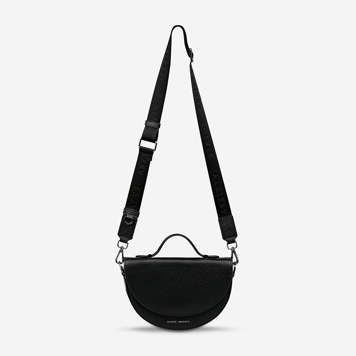 All Nighter With Webbed Strap - Black