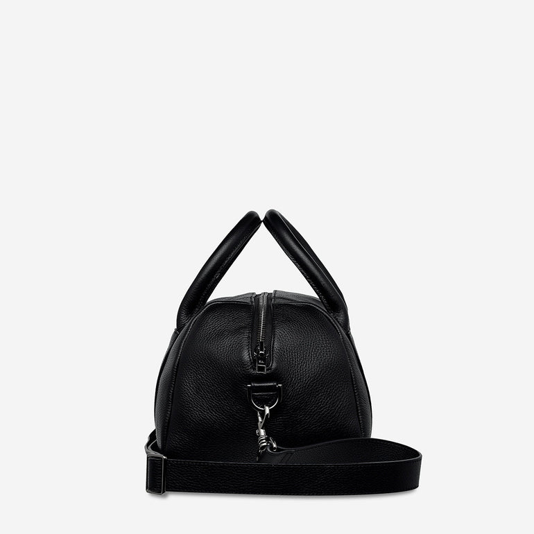 Status Anxiety As She Pleases Women's Leather Bag Black