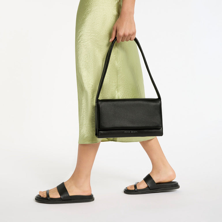 Status Anxiety Elysian Women's Leather Bag Black