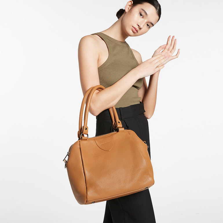 Status Anxiety Force Of Being Women's Leather Bag Tan