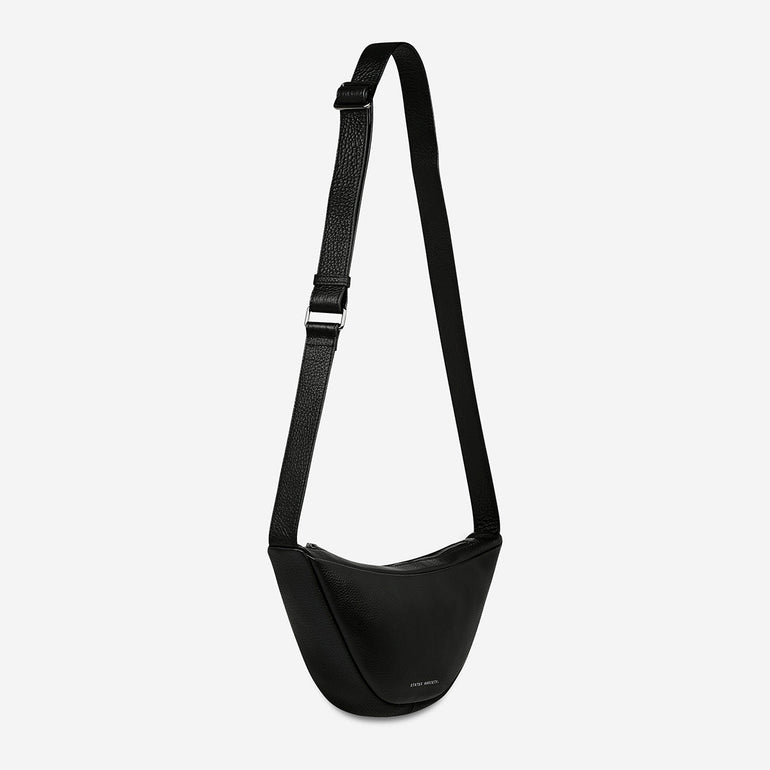 Status Anxiety Glued To You Women's Leather Crossbody Bag Black