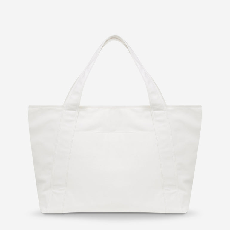 Status Anxiety In the Light Tote Bag White