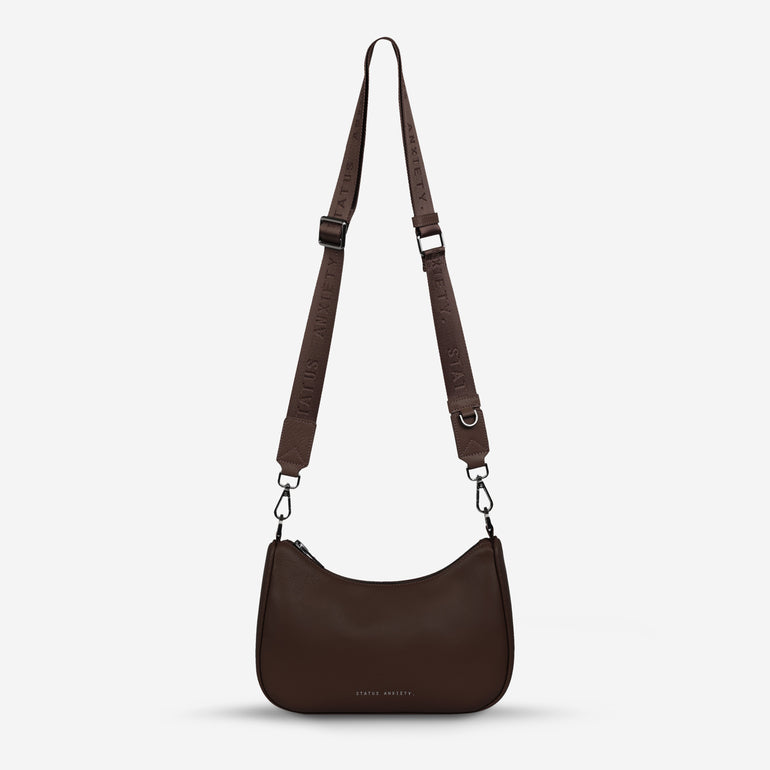 Status Anxiety Look Both Ways Handbag Cocoa
