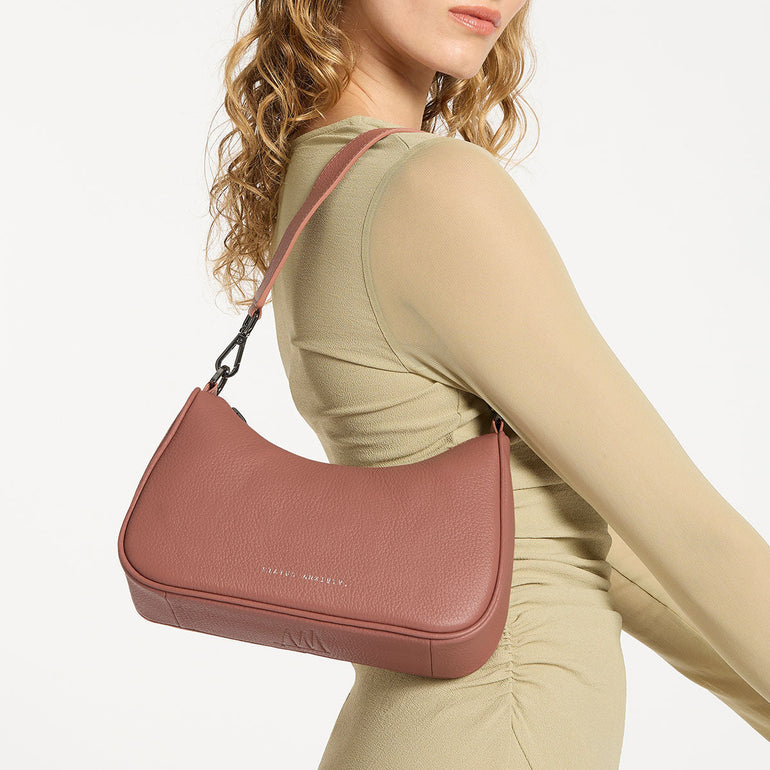 Status Anxiety Look Both Ways Handbag Dusty Rose