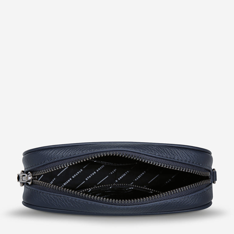 Status Anxiety Look Both Ways Handbag Midnight Blue