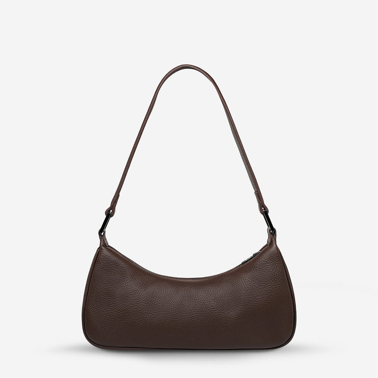 Status Anxiety Not That Simple Women's Leather Bag Cocoa