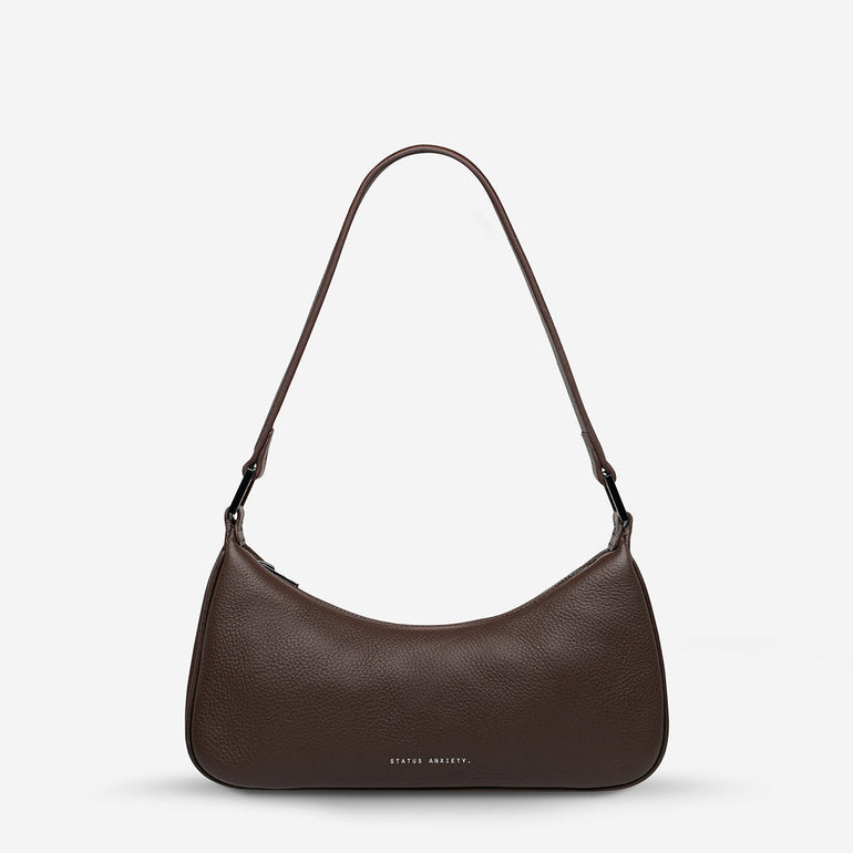 Status Anxiety Not That Simple Women's Leather Bag Cocoa