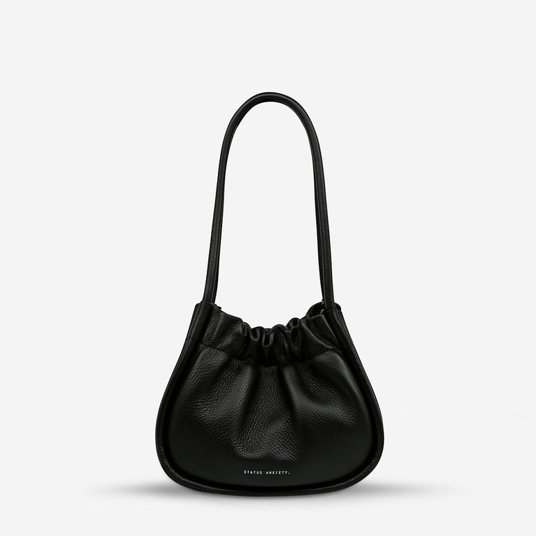 Status Anxiety Ordinary Pleasures Women's Leather Handbag Black