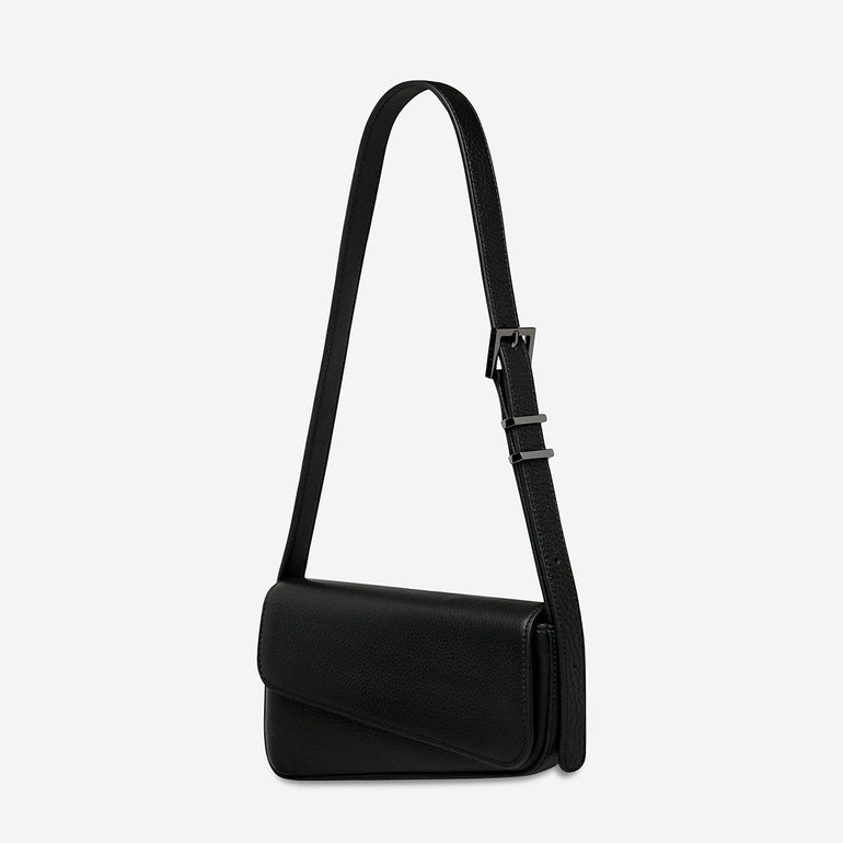 Status Anxiety Overnight Obsession Women's Leather Bag Black