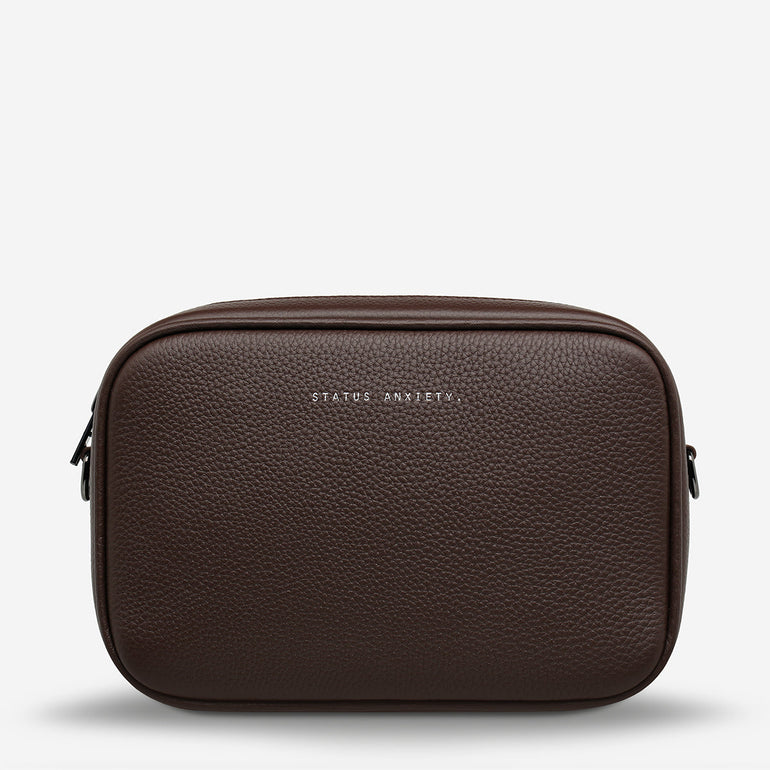 Status Anxiety Plunder Women's Leather Crossbody Bag Black