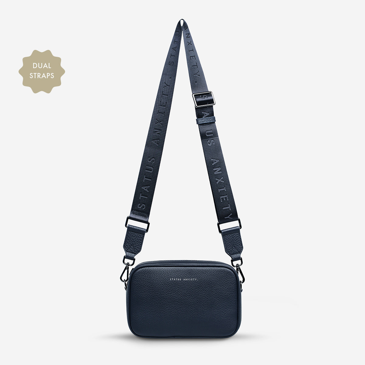 Plunder Bag With Dual Straps - Midnight Blue