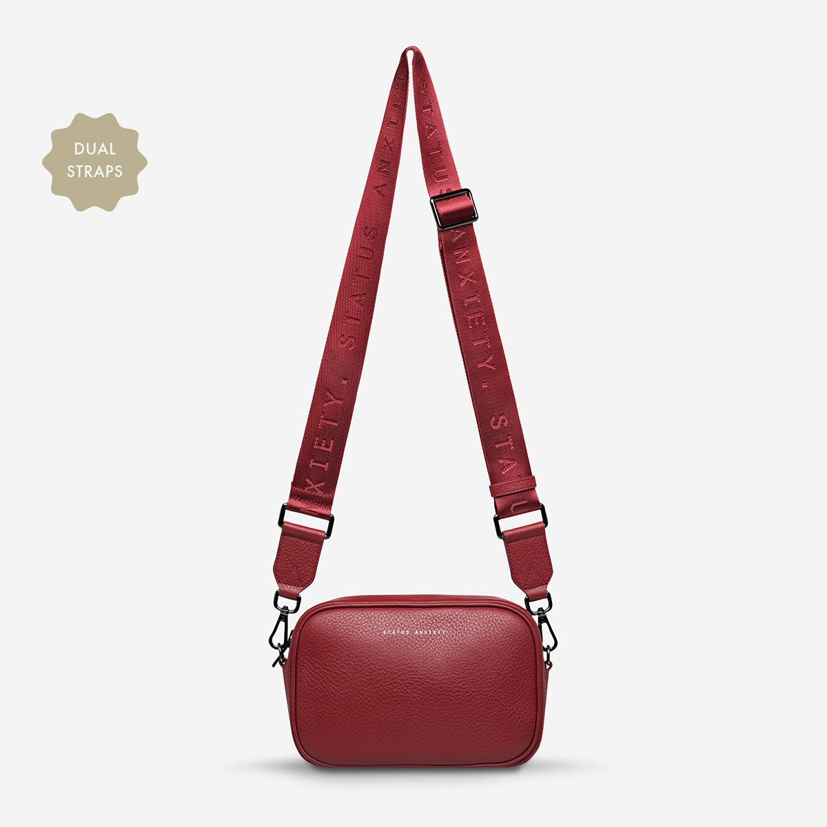 Status Anxiety Plunder With Webbed Strap Rouge
