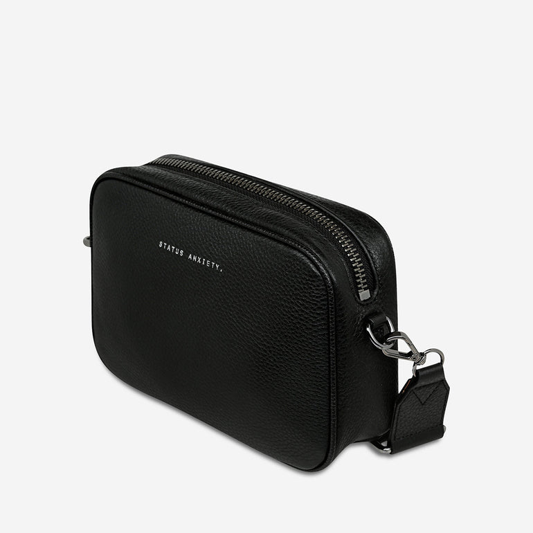 Status Anxiety Plunder With Webbed Strap Black