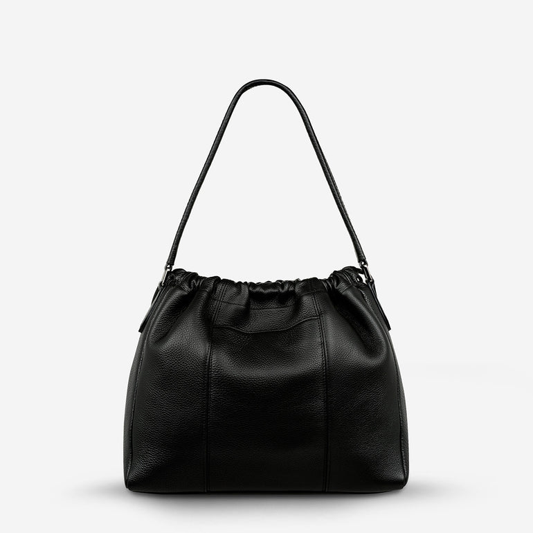 Status Anxiety Point Of No Return Women's Leather Bag Black
