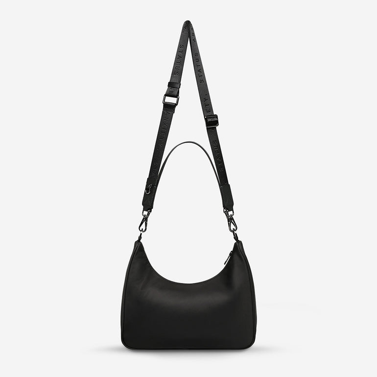 Recycled Status Anxiety Fleur Bag Black