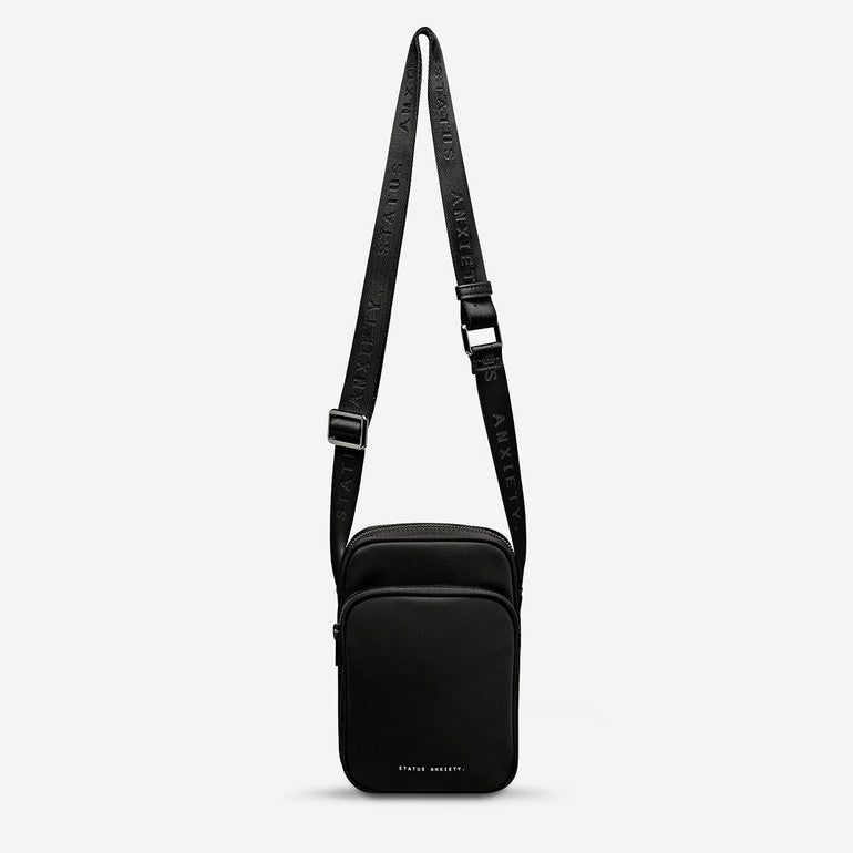 Recycled Status Anxiety Winnie Crossbody Bag Black
