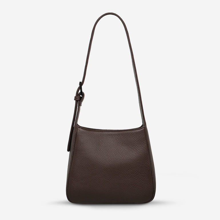 Status Anxiety Slipping Away Women's Leather Bag Cocoa