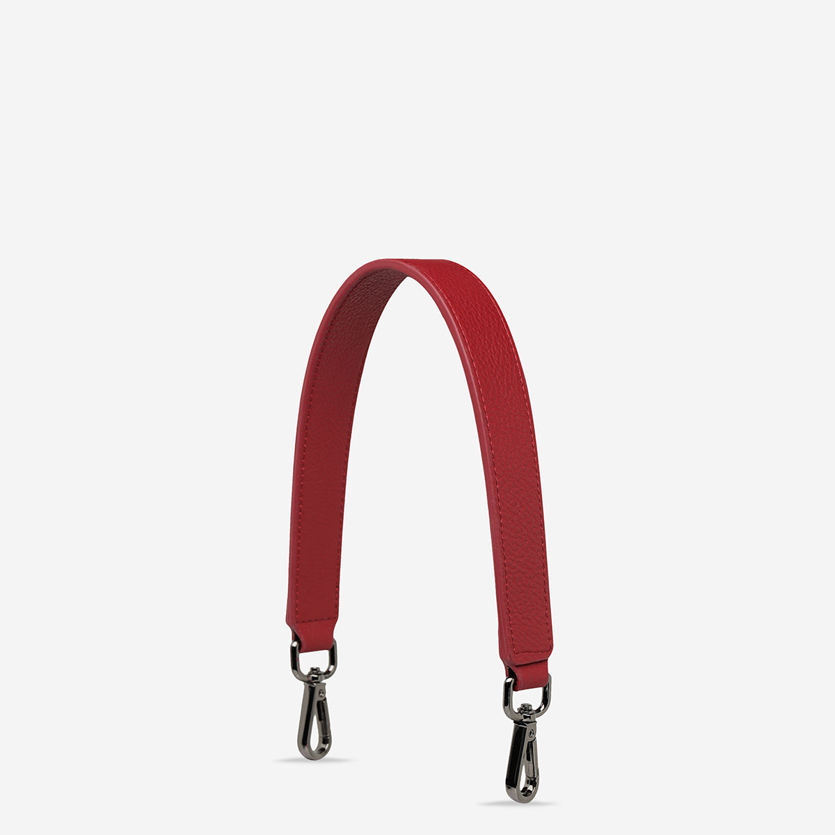 Leather Strap Short - Rouge