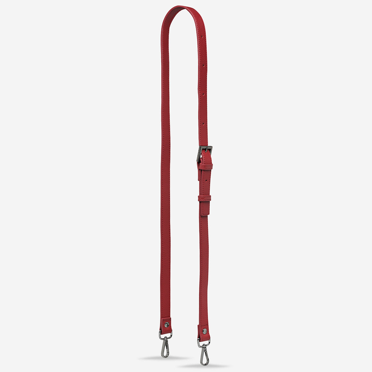 Leather Strap Thin - Rouge
