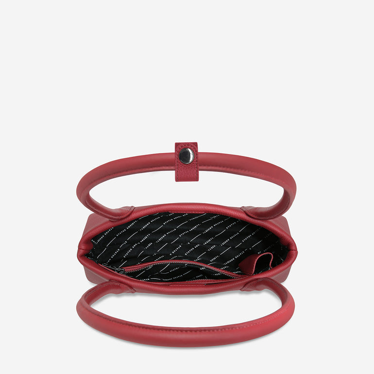Status Anxiety The Lost Leather Bag Rouge