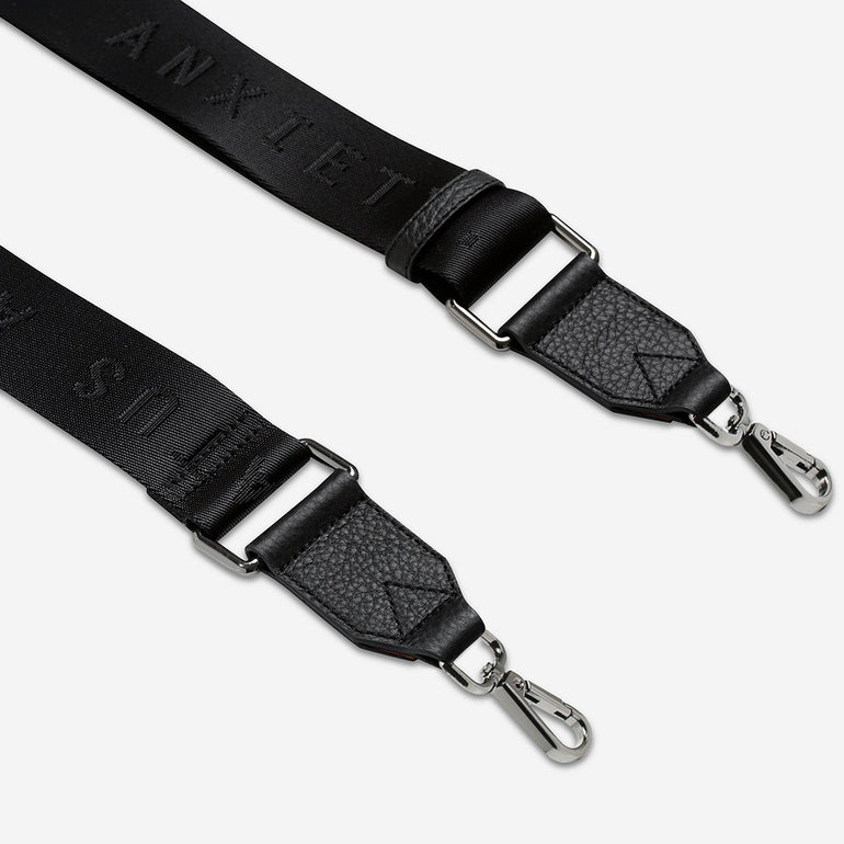 Status Anxiety Black Web Strap for Plunder Bag