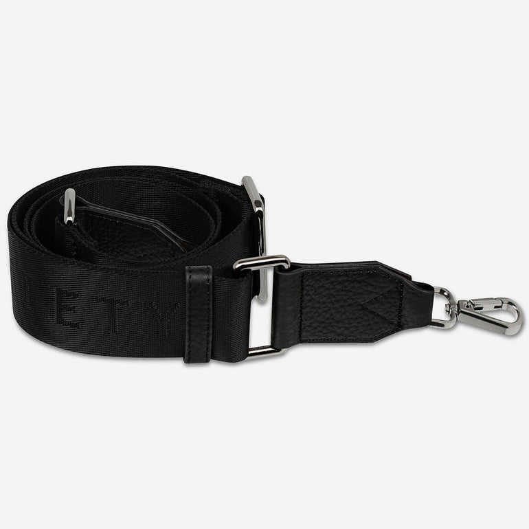 Status Anxiety Black Web Strap for Plunder Bag