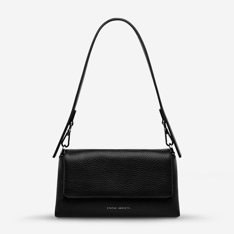 Status Anxiety Zenith Women’s Leather Bag Black