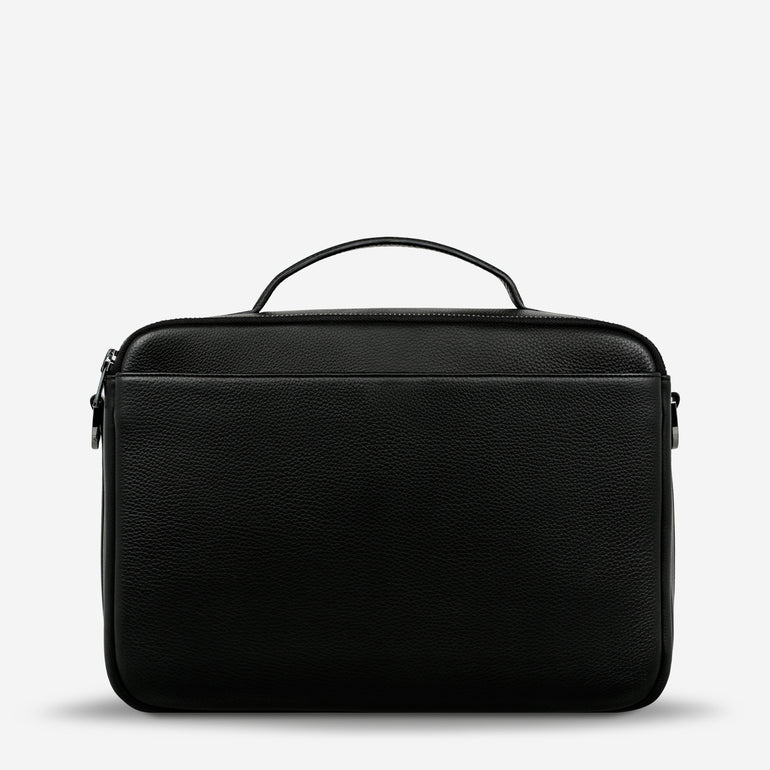 Status Anxiety Nostalgia Leather Camera Bag Black