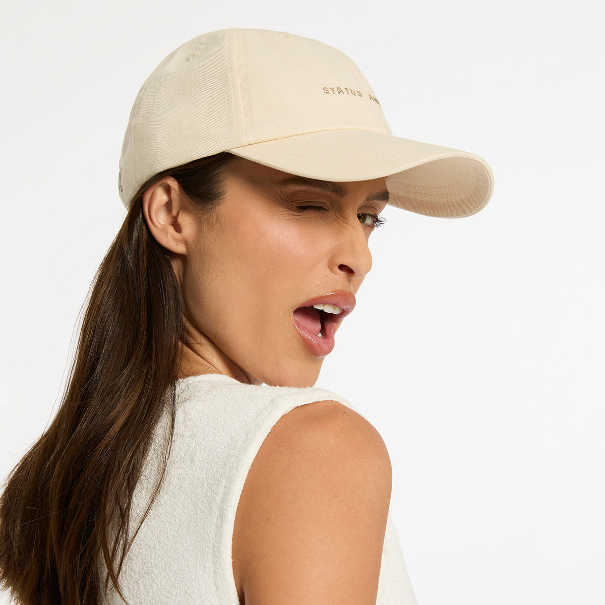 Status Anxiety Cap - Cream
