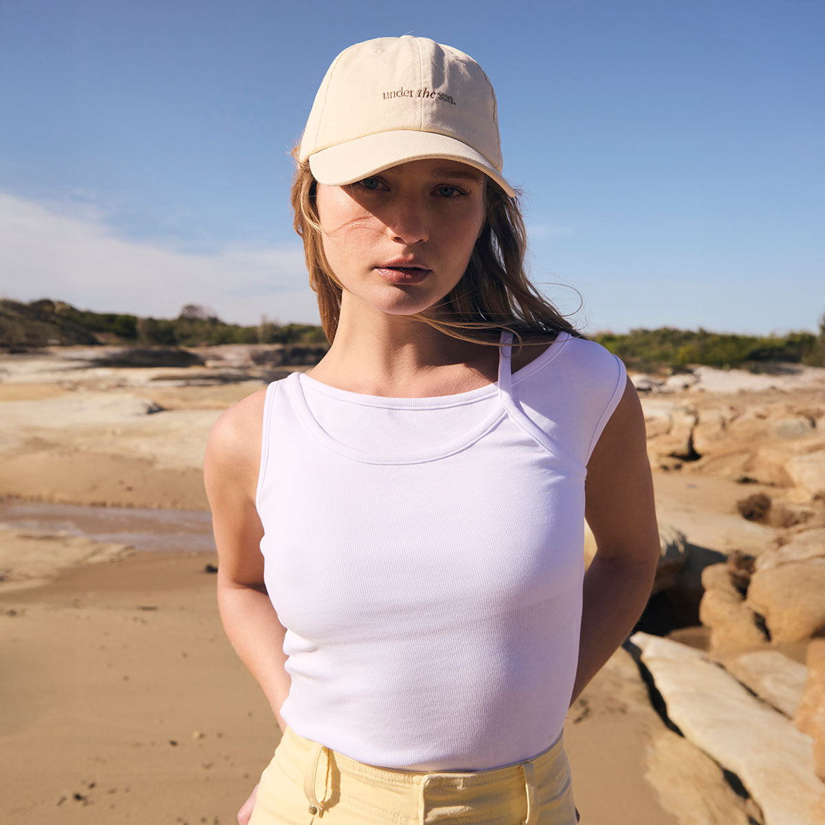Under The Sun Cap - Cream