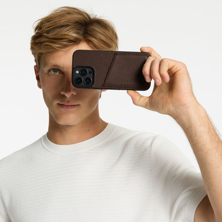 Status Anxiety Who's Who Cocoa iPhone Case For Men