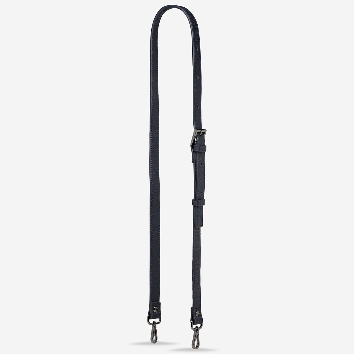 Status Anxiety Midnight Blue Thin Leather Strap for Bags