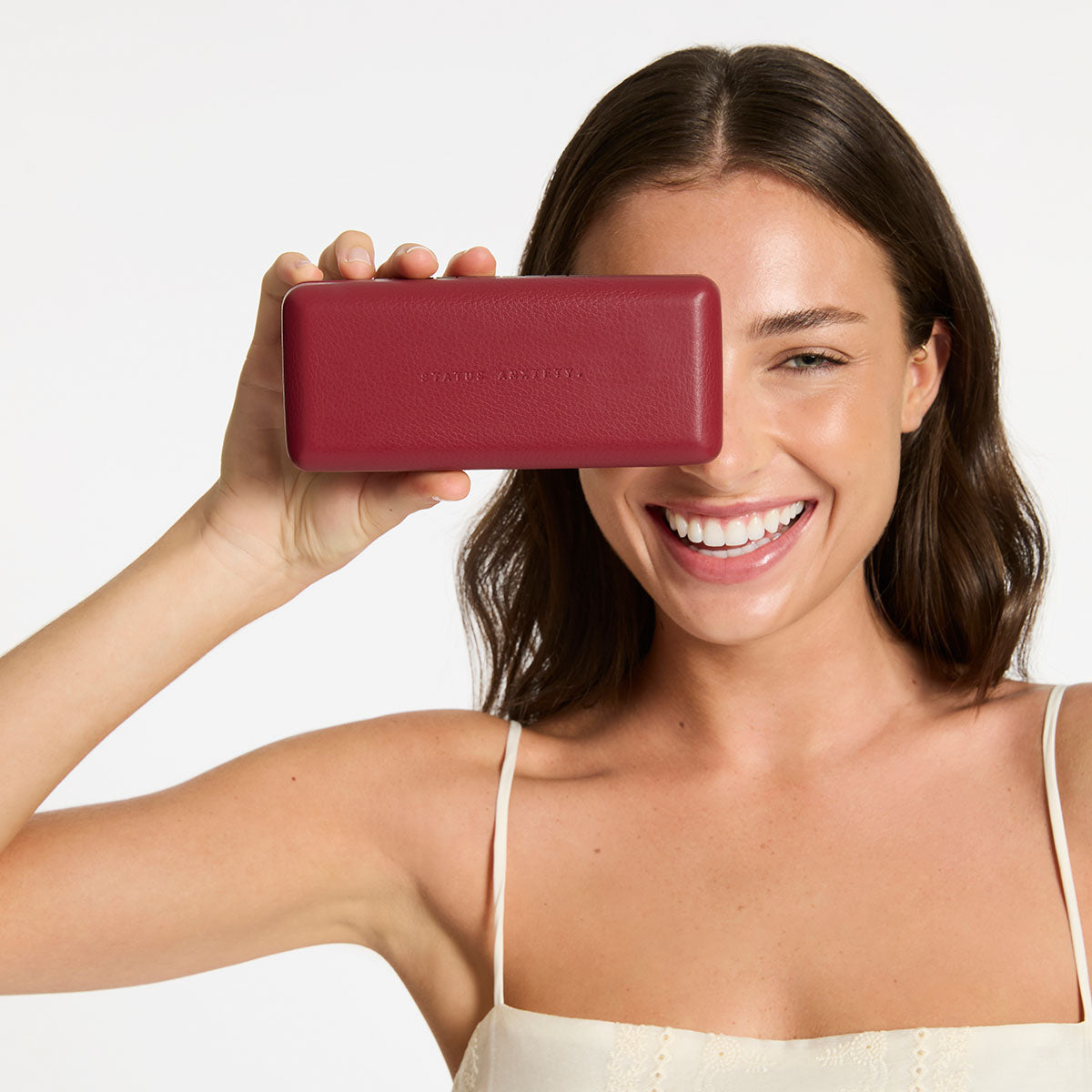 Run To The Sun Sunglasses Case - Rouge