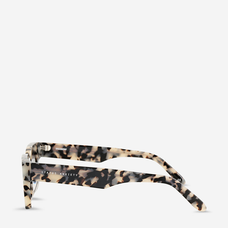 Status Anxiety Disorient Sunglasses White Tort