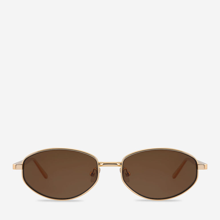 Status Anxiety Enigma Sunglasses Gold