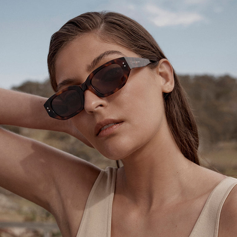 Status Anxiety Luna Sunglasses Brown Tort