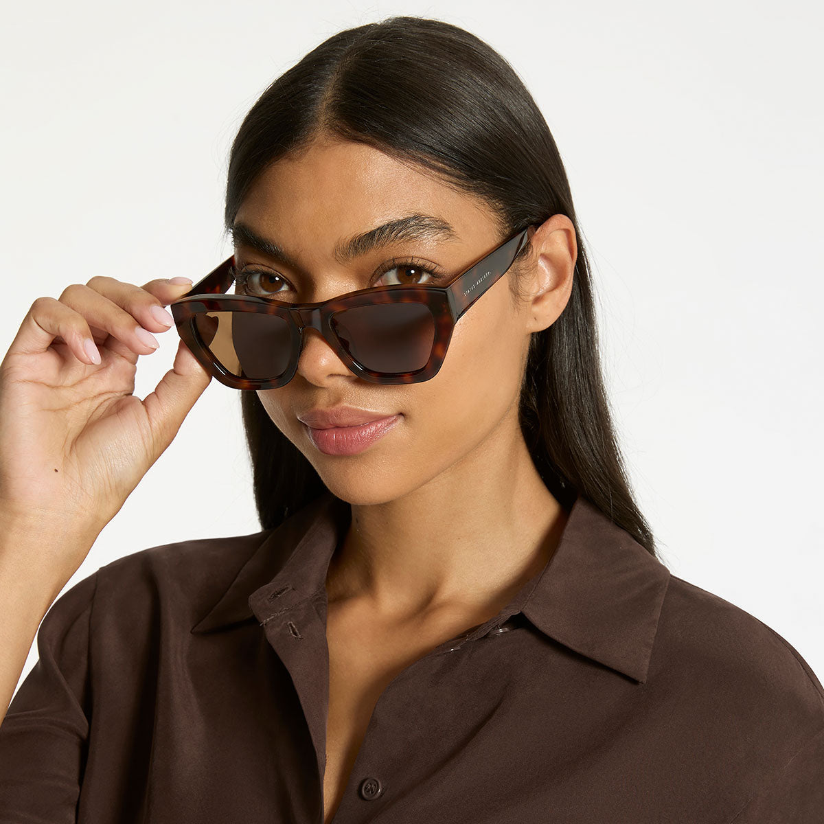 Mirage Sunglasses - Brown Tort