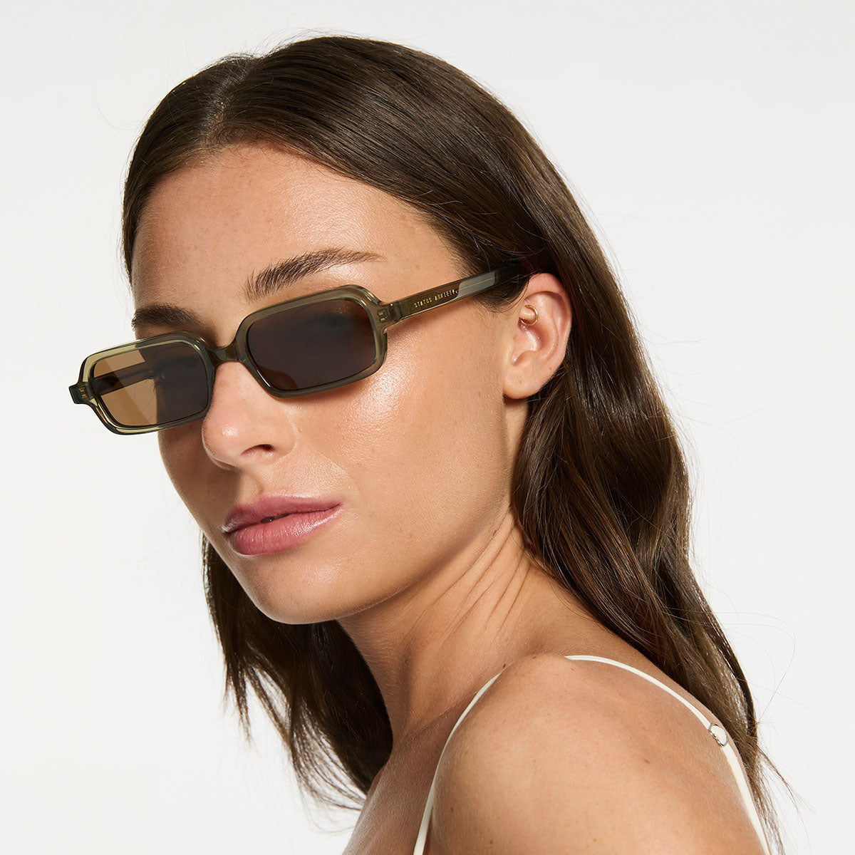 Nebula Sunglasses - Moss/Gold