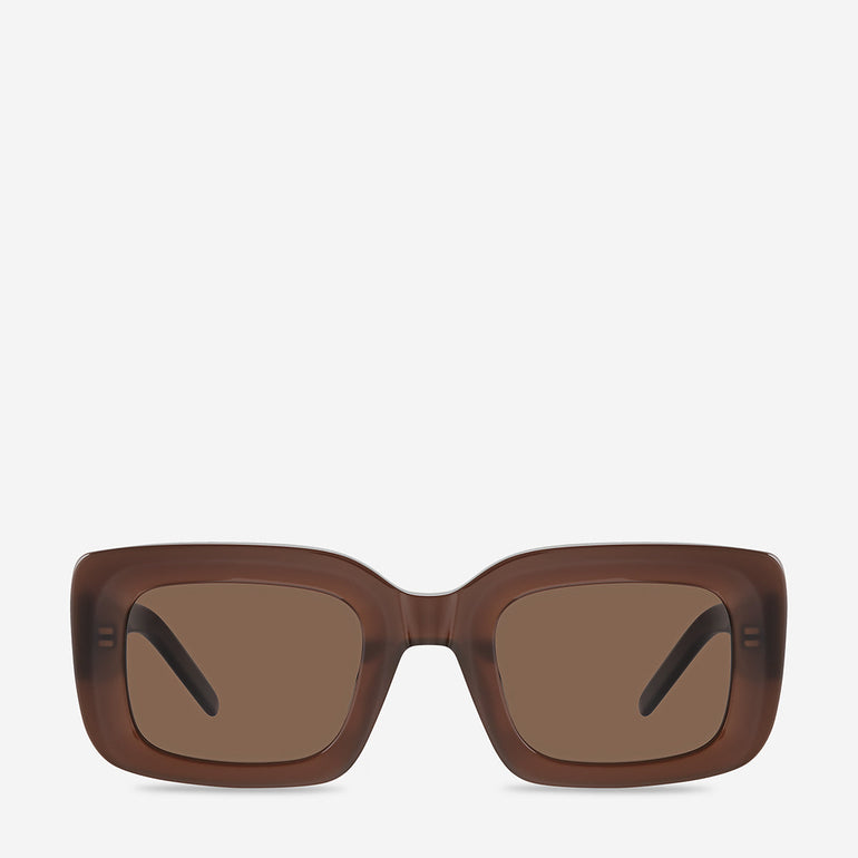 Status Anxiety Unyielding Sunglasses Brown