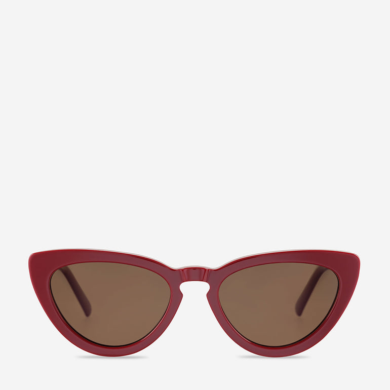 Status Anxiety Villain Sunglasses Cherry