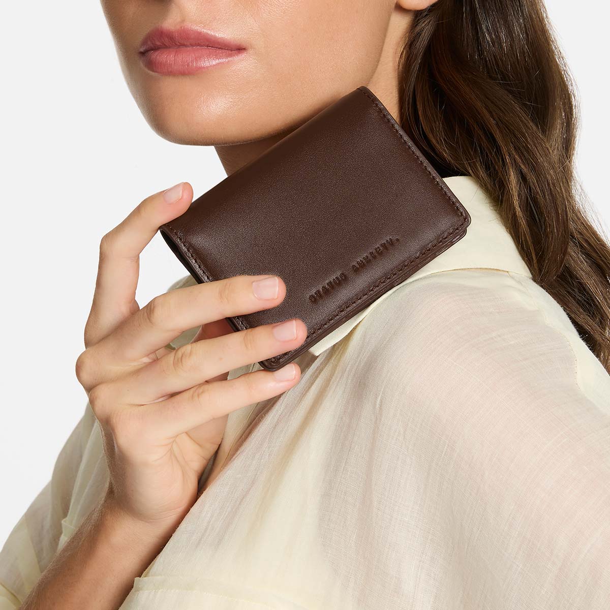 Easy Does It Wallet - Cocoa Nappa