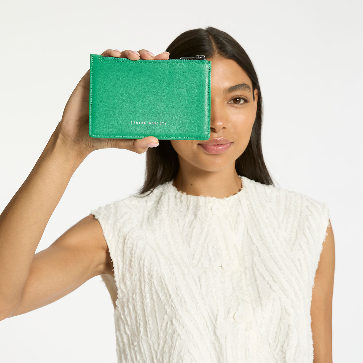Gone Again Wallet - Emerald Nappa