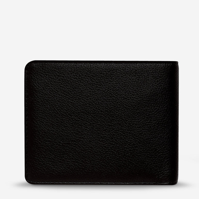 Status Anxiety Leonard Men's Leather Wallet Black