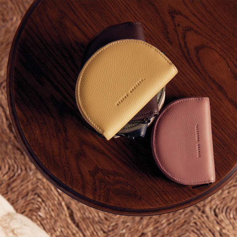 Status Anxiety Lucid Women's Leather Wallet Dusty Rose